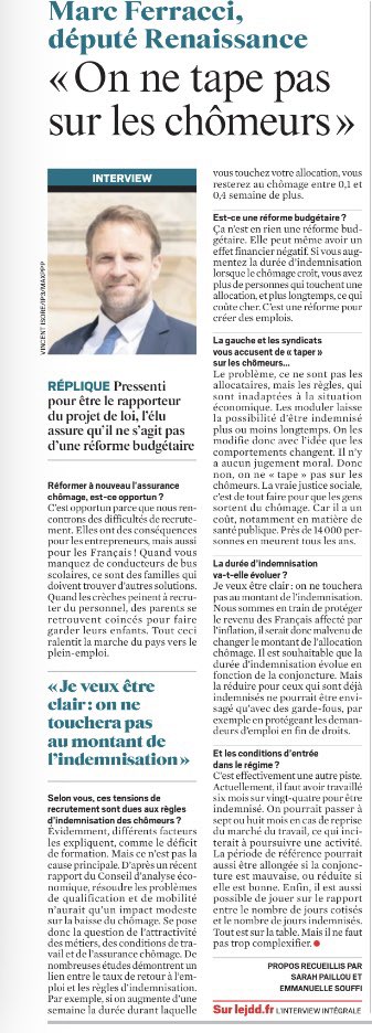 Marc Ferracci tweet media