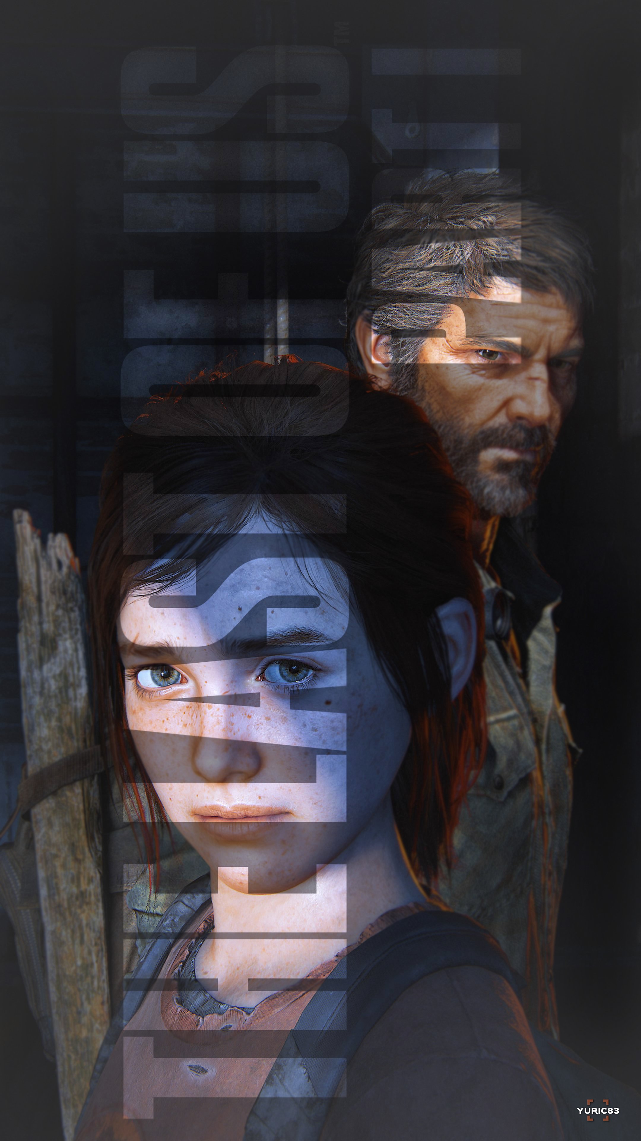 saintitchief on X: The artist who drew this fan art of Joel and Ellie from  HBO's The Last of Us got flamed so hard on twitter that he apologized and  redrew Ellie's