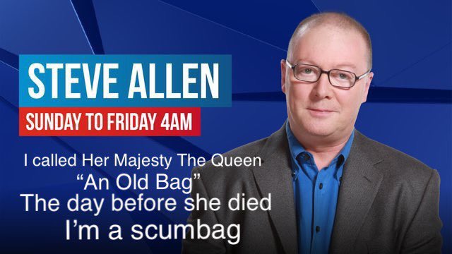 Did you say this <a href="/steveallenshow/">Steve Allen</a> ? So disappointing if so...