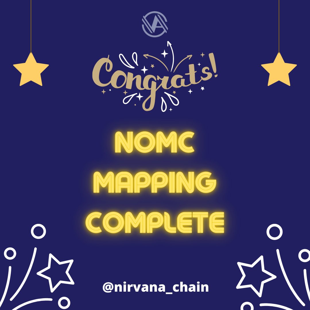 nirvana_chain's tweet photo. 🍻 CONGRATULATIONS 🍻
🌈#NOMC mapping has been executed successfully.
👀Please check the #NOMC balance in your #NaStation wallet. 🤩
#NAC #NOMC #NirvanaChainGlobal https://t.co/FUji2Ek0gD