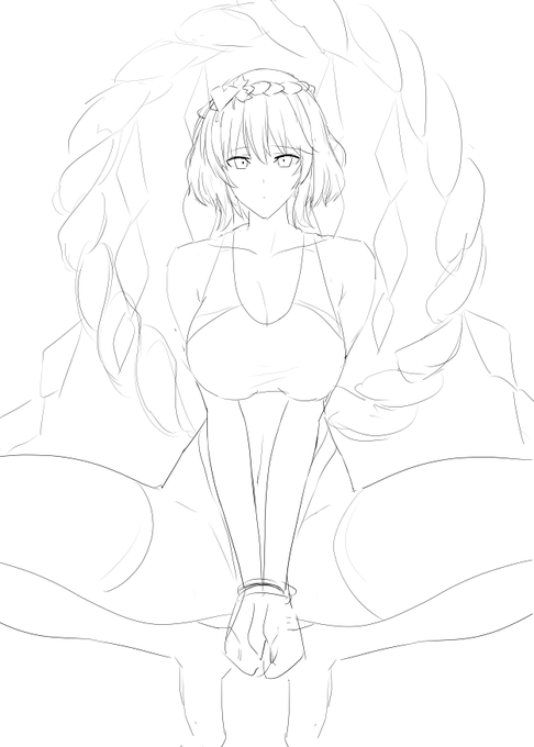 競泳水着を着てくれる八坂神奈子 