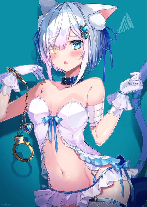 「これ ...…付けなきゃ、ダメ…?」 