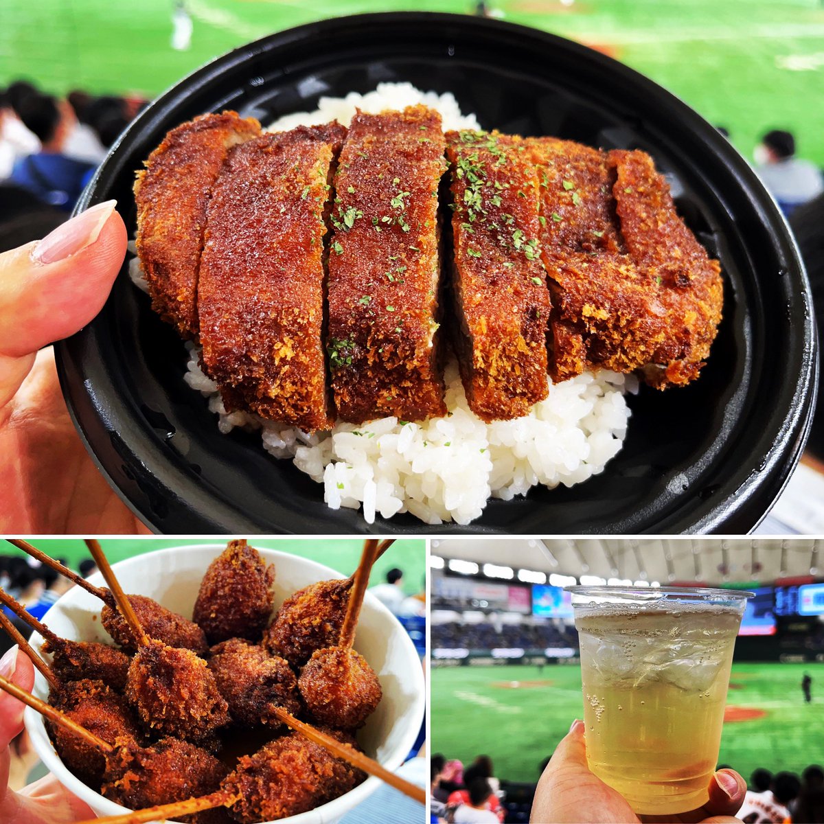 tateomif's tweet photo. 今日のランチは、牛カツ丼を東京ドームで頂きました。
I had a beef cutlet bowl for lunch at Tokyo Dome today.
#TokyoDome #東京ドーム #lunch #ランチ #KyotoKatsugyu #京都勝牛 #beefcutlet #牛カツ #牛カツ丼 https://t.co/Amzo04cm8a