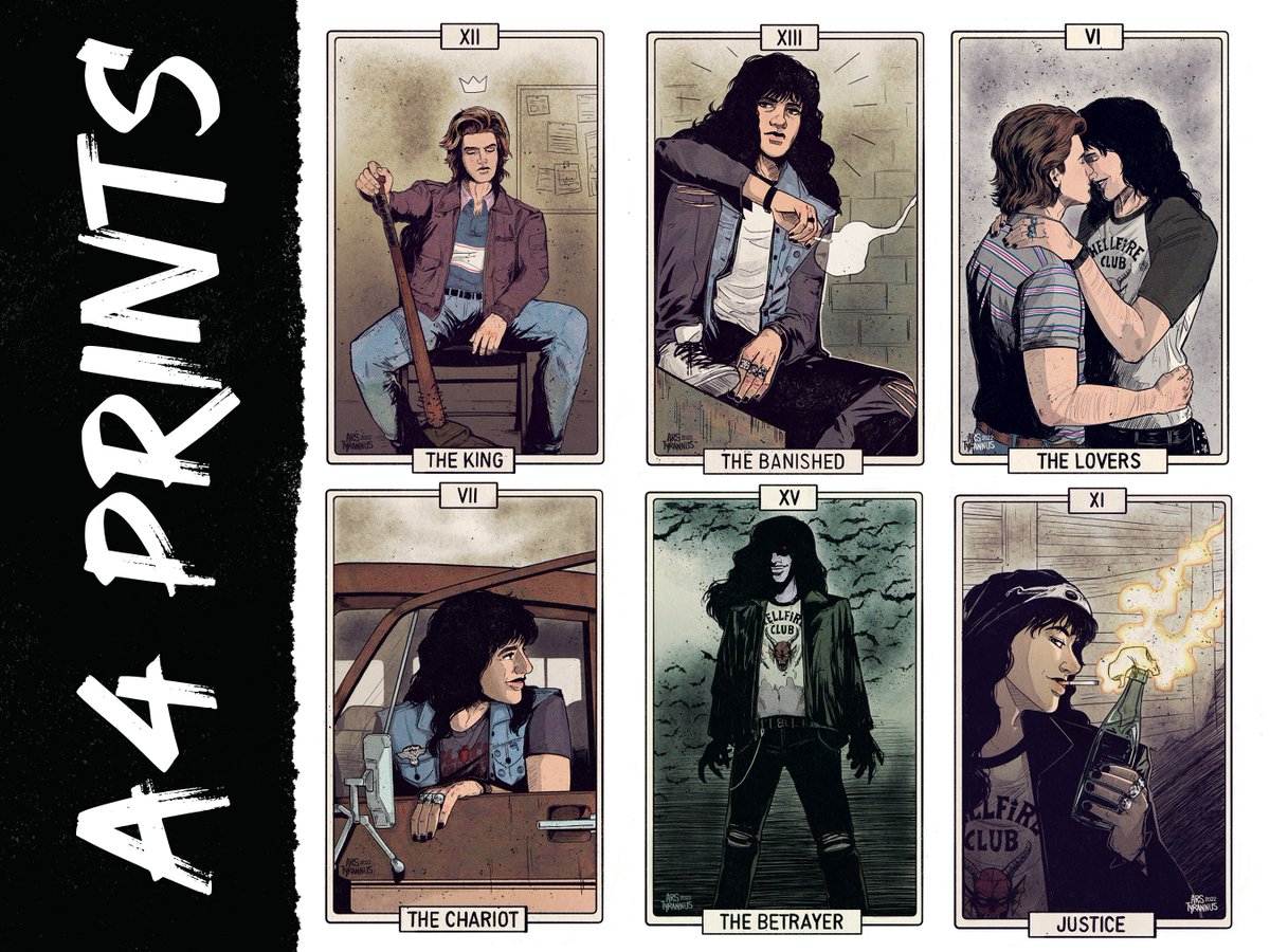 ArsTyrannus's tweet photo. Against all odds I've hit 3k so as promised I'm going to give away one full set of A4 Tarot prints and all of my postcard prints before they drop! Shipping is on me.
To enter:
1. Be over 18
2. Follow me
3. Retweet this 

Winner announced Weds 14th Sept at 7pm BST https://t.co/HaL3dgUrsT