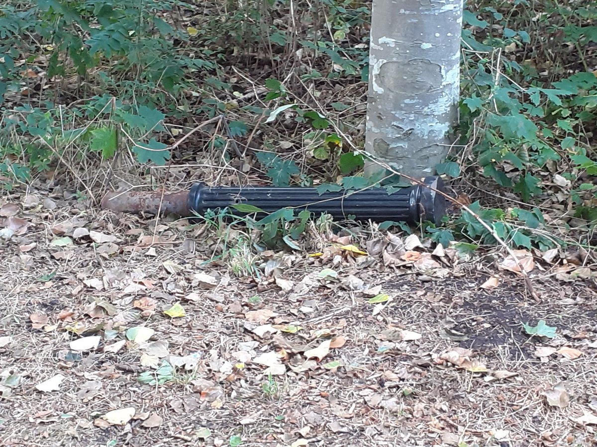 dinkelwhacker1's tweet photo. @Richard8266 @lpool_LSSL @PennyLnWombles @Wanderingpicker @LitterClear This was in Everton Park a few weeks ago....some anti-bollard movement maybe? @WorldBollard https://t.co/xGTeuzA2jF