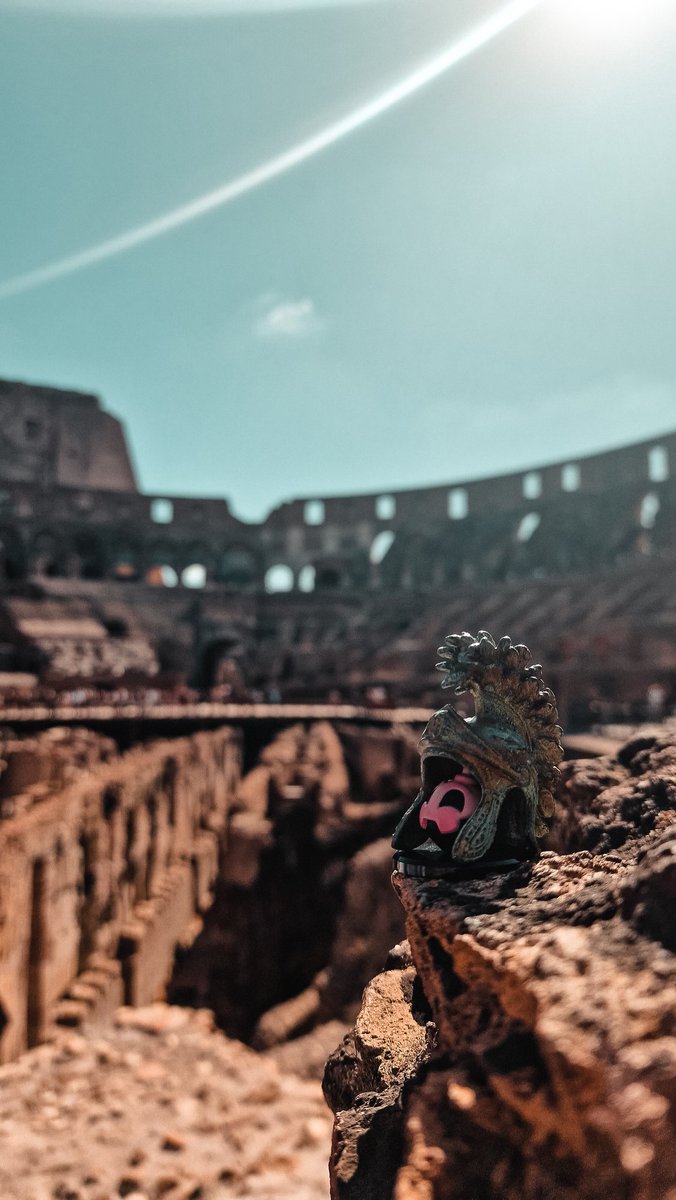 Fancy a #Kolossium fight or two? ⚔️🛡
#DOFUS #colosseum #architecture #wheninrome  #whenondofus #weekendplans