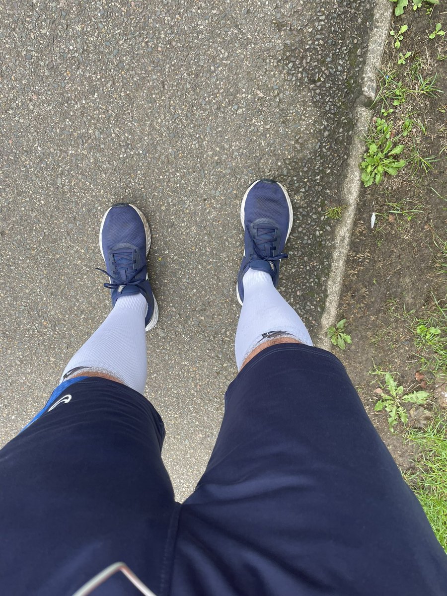 Having to stop running due to injuries was a setback, but #couchto5k has been amazing for building back up and avoiding recurrences. The trendy socks clearly help too 👀