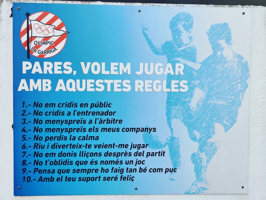 futbolbase_org's tweet photo. ¡Imprescindibles reglas para padres en fútbol base! https://t.co/jypE43NTdm