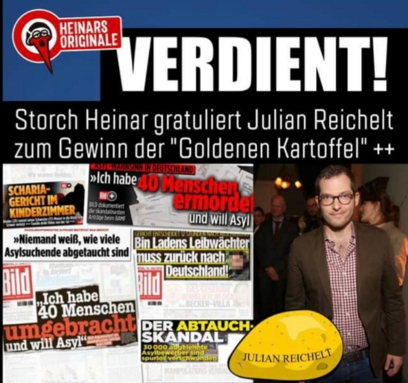 Suhl_geimpft's tweet photo. @jreichelt Der Vater aller Hetzer ist heute arbeitslos. https://t.co/83p5Hgiq3J
