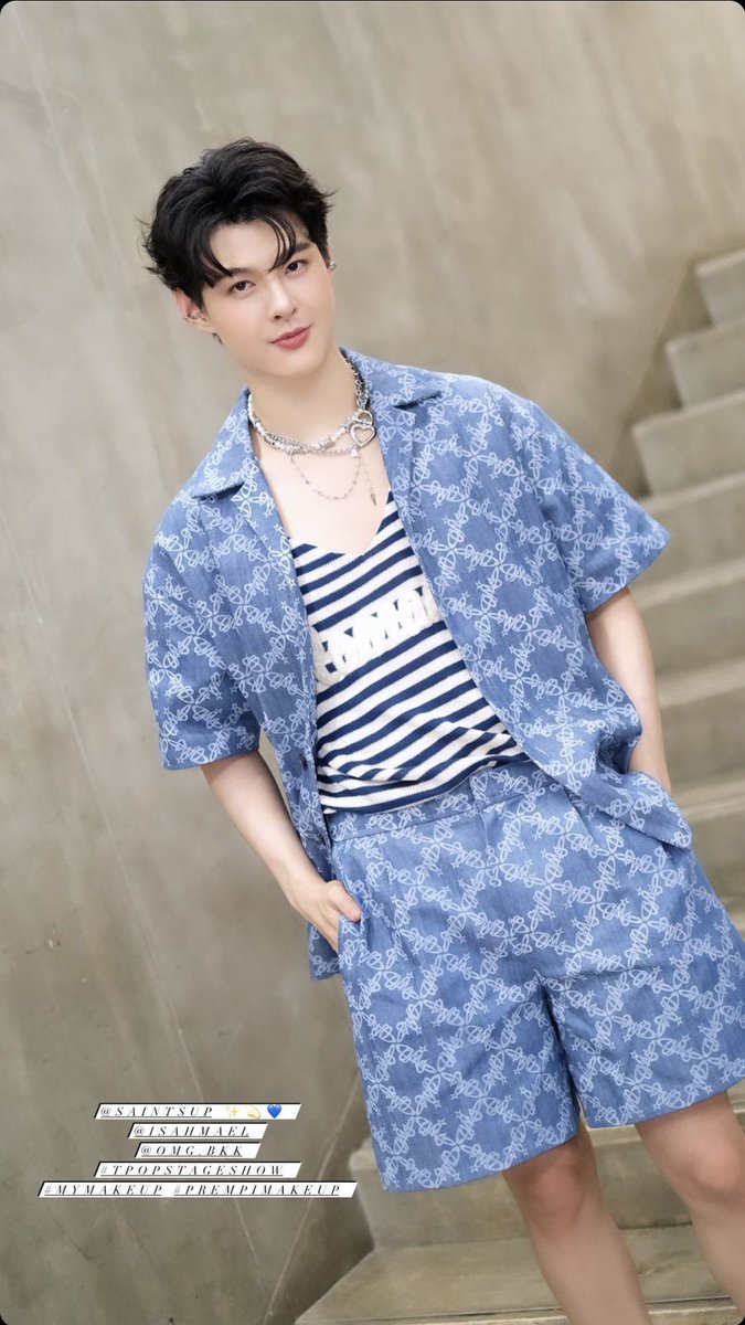 kanoompeekpoon's tweet photo. 🎙น่ารักมากๆๆ

[igs : prempi_makeupth]

#Saint_sup #MingEr #TPopStageShowEP54 https://t.co/uvjgxSD0Re