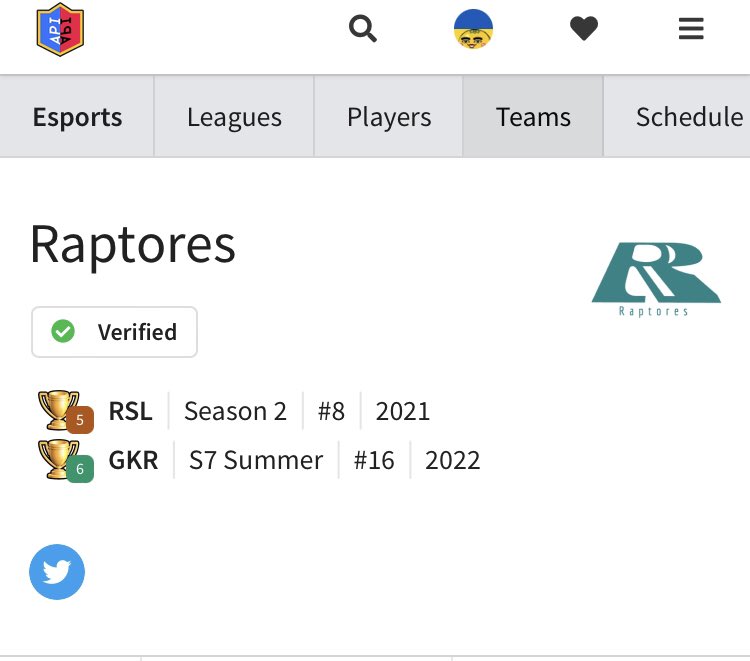GKRの記録バッヂがチームに追加されました❣️
#GKRS7 #GKR2022 
#GoRaptores 
<a href="/GkrLeagues/">GKR 2025</a>