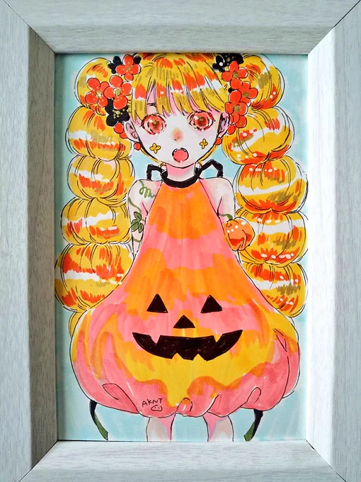 ハロウィンのカボチャ 