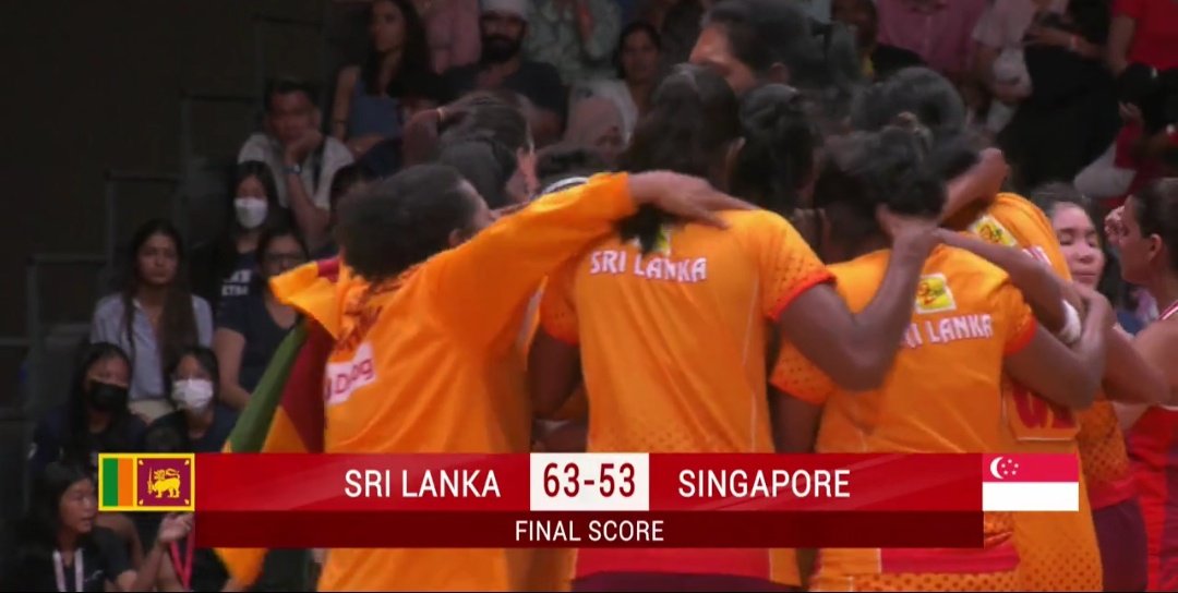 Congratulations Sri Lanka Netball ball , 6th Time Asian championship winners ❤️❤️❤️🔥🔥🔥🏣
WE ARE PROUD OF U 

#Srilankan #SriLankaNetball #AsiaCup2022 #AsiaCupT20 #AsiaCup