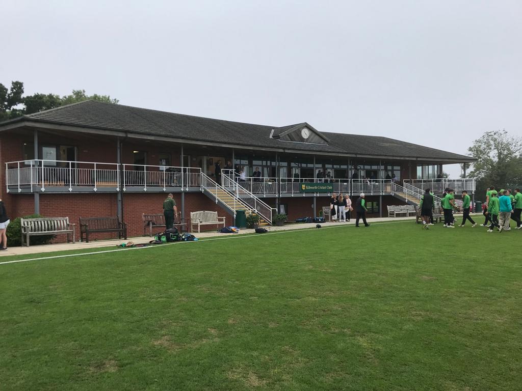cycscores's tweet photo. Cheshire u18s v Berkshire u18s in the National Counties T20 semi final @KibworthCC. Cheshire lost the toss and Bat first. https://t.co/ke5YrLgGwB