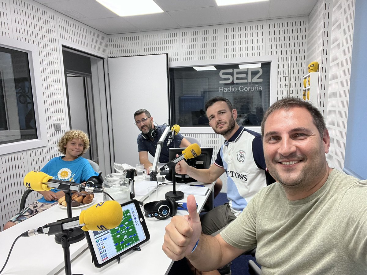 Arrancamos!!💪💪💪
<a href="/CorunaDeportiva/">Coruña Deportiva</a> <a href="/adriancandal/">🎙 Adrián Candal</a> <a href="/MarcosOrdonez55/">MarcosOrdoñez</a> <a href="/FranHermida1/">Fran Hermida</a>
#Mario #Javi