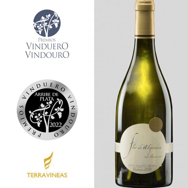 Flor de Alejandría 2021. Arribe de Plata en Premios VINDUERO/VINDOURO 2022. <a href="/VinDuero_Douro/">Premios VinDuero-VinDouro</a>
