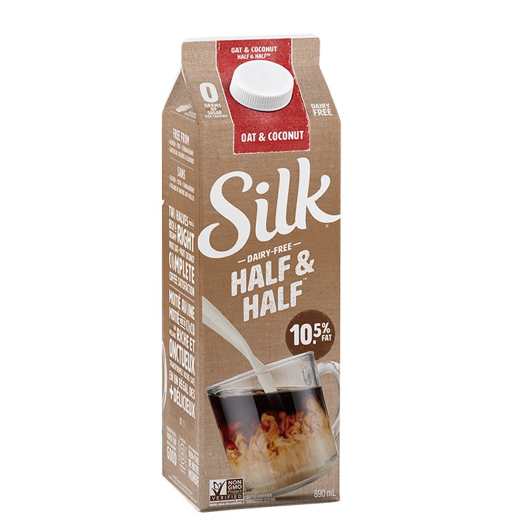 Schmoozequeen The Best Vegan Coffee Creamer On The Market Silk Half Amp Half Dairy Free Creamer Delicious Oat Amp Coconut Plantbased Vegan Halfandhalf Ditchdairy Dairyisscary Switchtosilk Lovemysilk Creamer Coffee