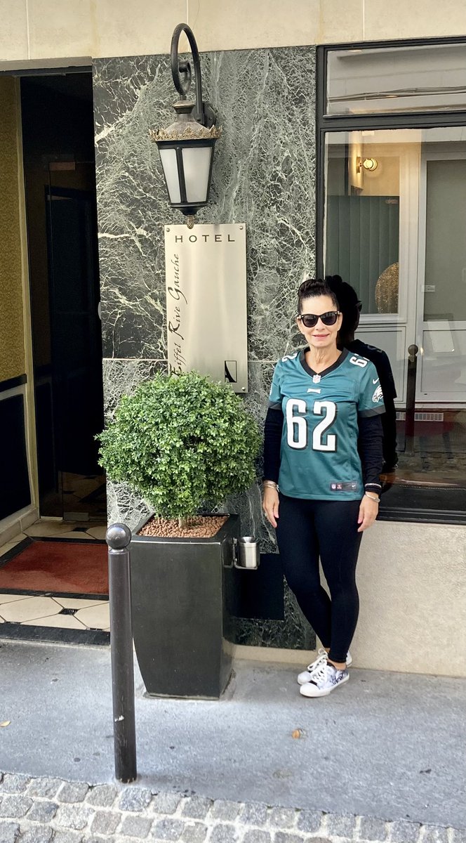#hellyeah Paris or not - Go Birds 🦅 <a href="/Eagles/">Philadelphia Eagles</a> <a href="/JasonKelce/">Jason Kelce</a> <a href="/SportsRadioWIP/">SPORTSRADIO 94WIP</a> @HerrmanCHS