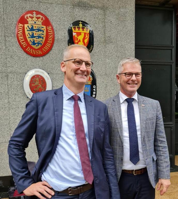 Minggu lalu kami dikunjungi oleh  Menteri Kerjasama Pembangunan &amp; Kerjasama Nordik 🇩🇰.Beliau berikan dukungan kuat untuk transisi hijau 🇮🇩, dalam diskusi rinci dng Menteri Luhut, Monoarfa &amp; Arifin.Kami akan segera menindaklanjuti ambisi tsb dengan kemitraan dan blended financing!