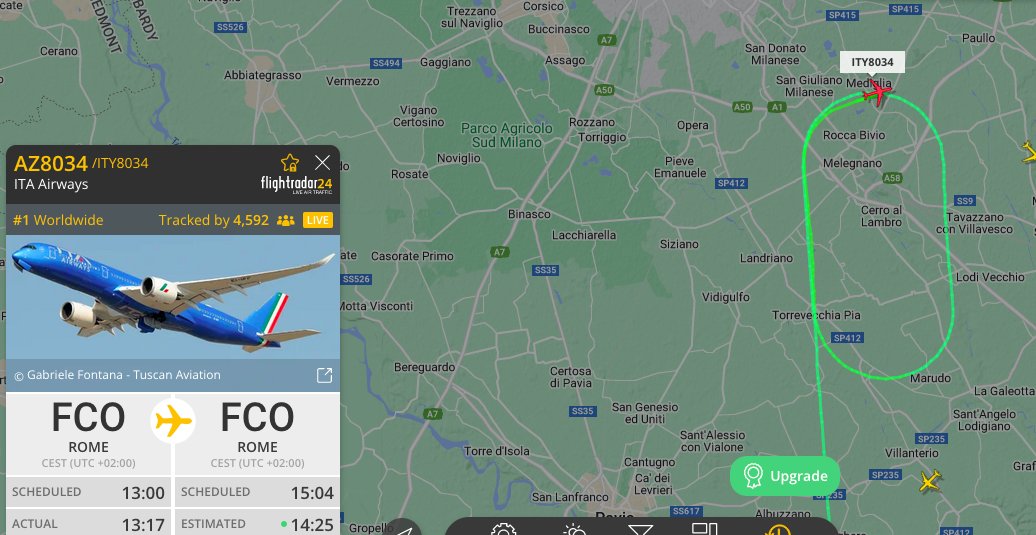 Dodinho67's tweet photo. #MonzaGP Aereo ITA in attesa di passare su Monza https://t.co/pb8Zjg9ndZ