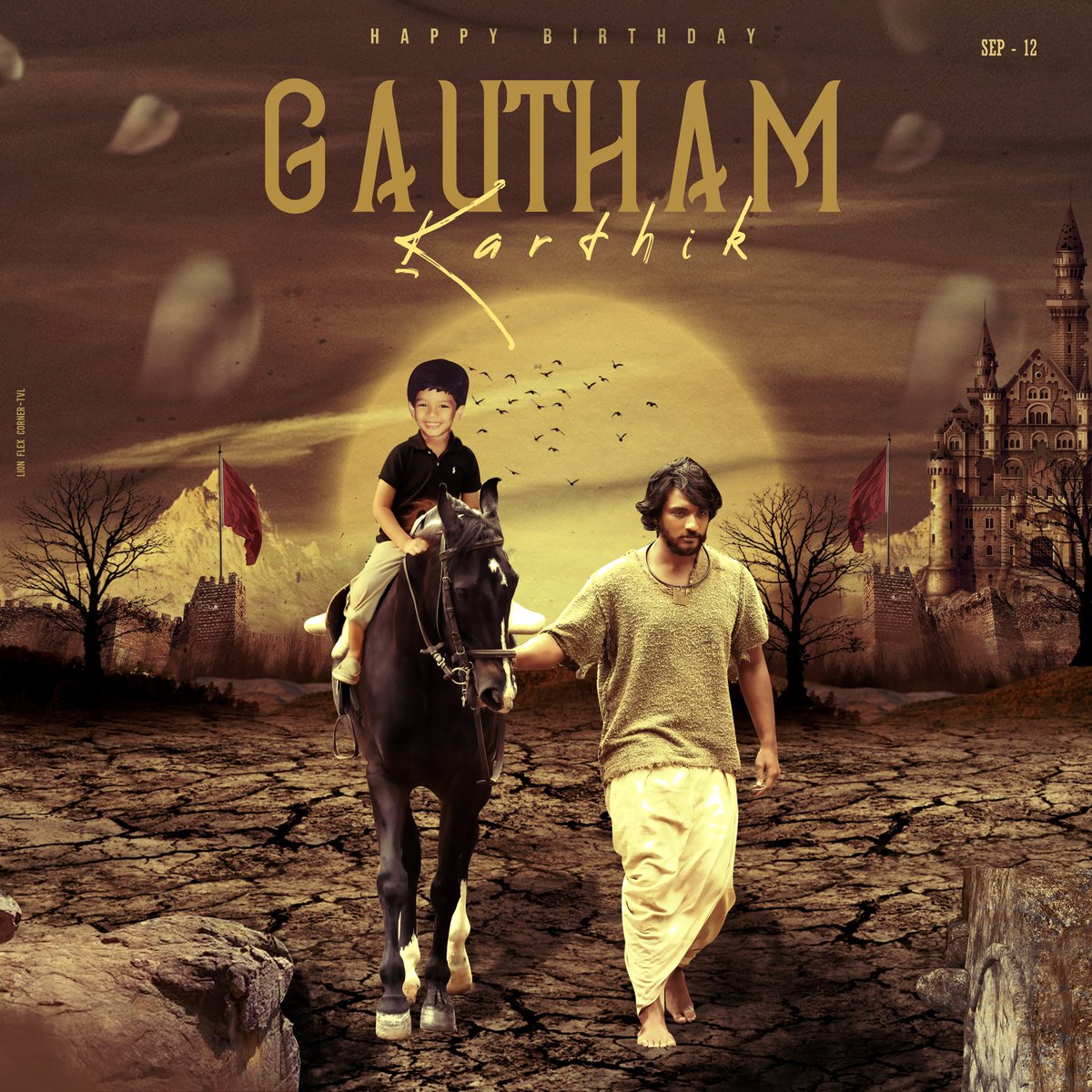 Sivakasi_GKFC's tweet photo. Happy birthday our chief diligent king @Gautham_Karthik 

#GauthamkarthikCDPFest
#Gauthamkarthik
#HBDGauthamkarthik
#HBDNavarsaIlavarsanGK
#GKBdayFest https://t.co/0v4SMEYROr