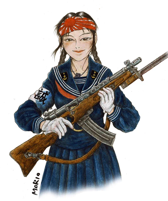 #あなたのセーラー服をみせてくださいというわけで、あれこれ書きました。なんつーか、フェチとかそういうのは一旦置いといて(笑)客観的に見ても、とてもいい服だな、と。絵を描いててもキャラがピッと締まるんですよね。不思議な服と思います。 
