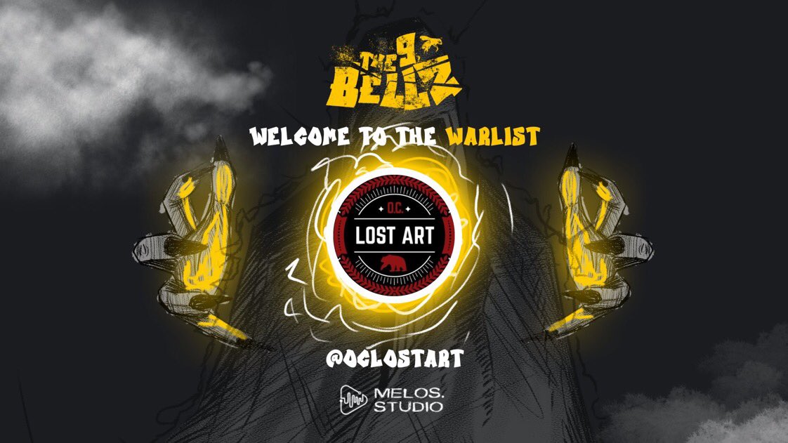 OCLostArt's tweet photo. We’re on the #WARLIST by @The9Bellz. It’s the only way to enter their community. #DYOR #Web3 https://t.co/lxTbnBpQdg
