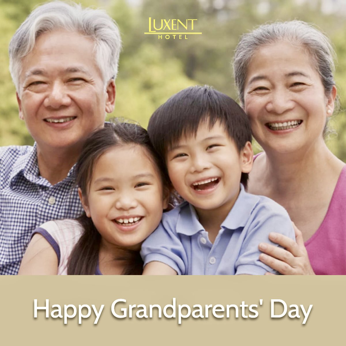 LuxentHotel's tweet photo. Grandparents are the most special friends a grandchild can have.”

Happy Grandparents’ Day!

#LuxentHotel https://t.co/FJyJz3xxH2