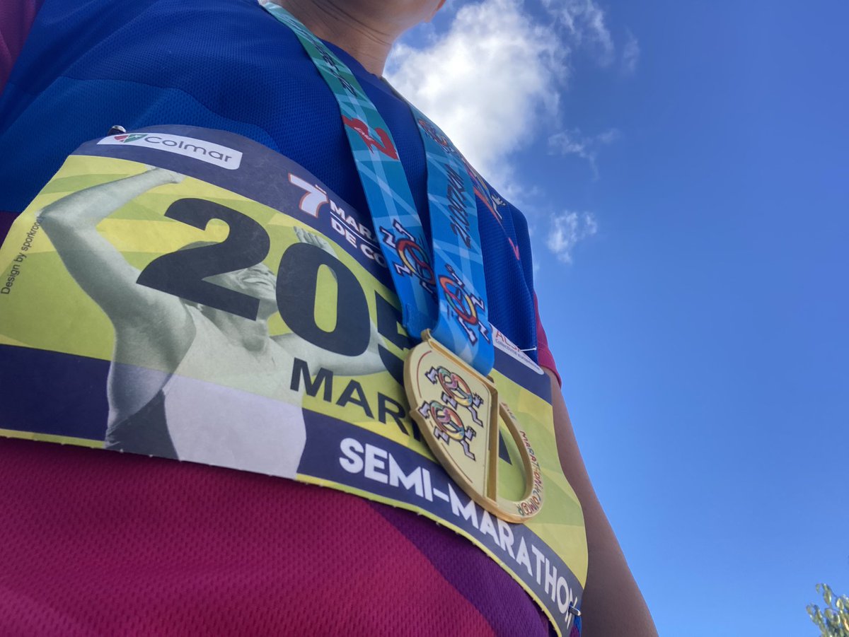 #semimarathon de Colmar 2022 ✅! Une belle mise en bouche avant la classique #ParisVersailles ! ☺️ #TeamDirProdETP4 <a href="/KHALIDITarik/">Tarik KHALIDI</a>