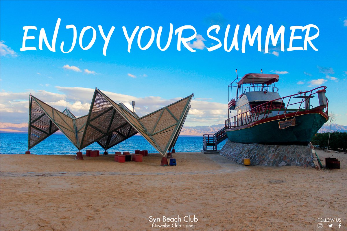 SynClub's tweet photo. It isn't only a place, it's a safe #haven where #peace and #serenity are guaranteed ✌❤
#synbeachclub #nuweiba_club_resort
#capana #SynCamp_BeachClub
#getlostinnature #escapetonuweiba
#Arabian_Sinai_Egyptian #Nuweiba https://t.co/W9Mduv7Anf