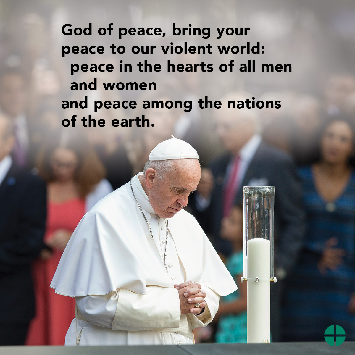 USCCB's tweet photo. As we remember September 11, 2001, let us reflect on Pope Francis' Prayer of Remembrance at Ground Zero in 2015: https://t.co/RXgE3KXjXs https://t.co/bPo00x9PMK
