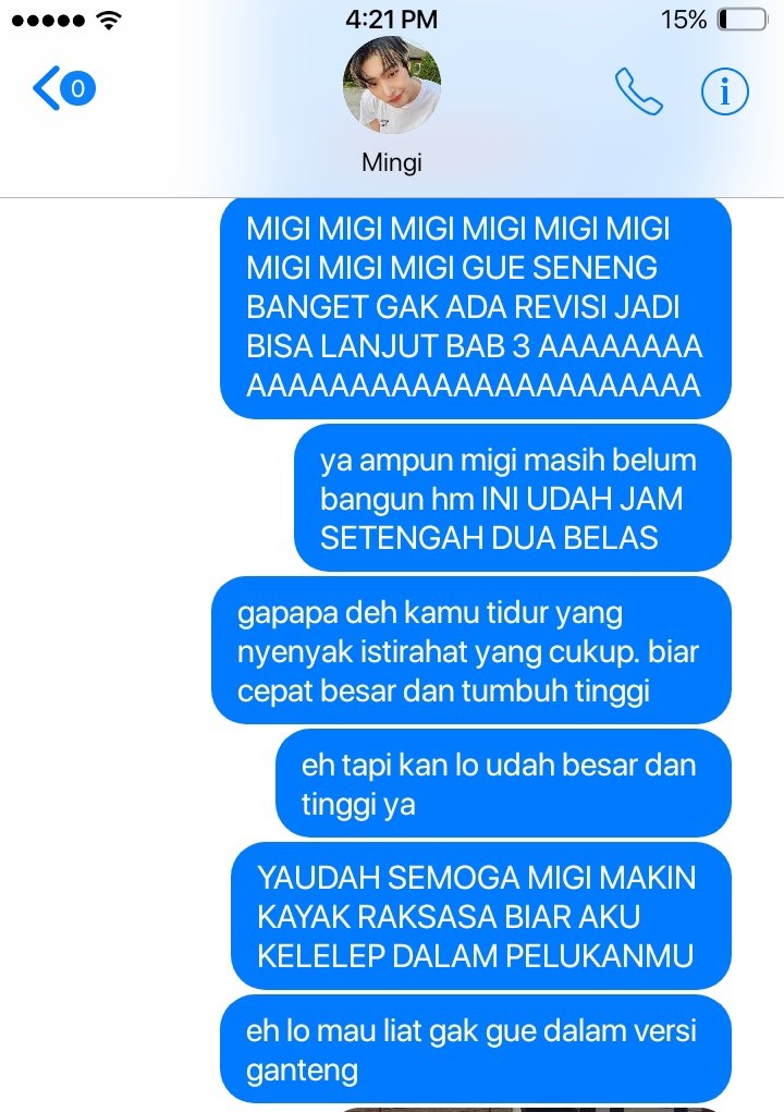 rosyroseyuno's tweet photo. minyun three tweets au—[si gengsi dan si flirtly universe]

pov: you're yxnho yang nge-spam chat mxngi tapi si pacar belum bangun tidur https://t.co/2W5tAOE2lH