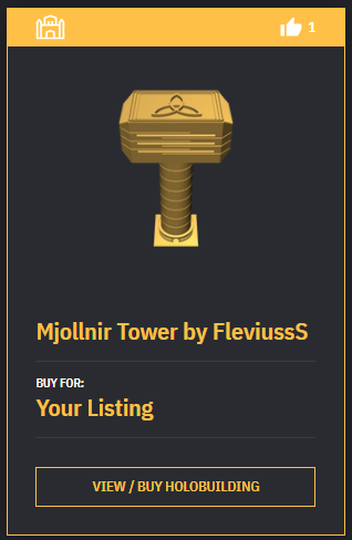 FleviussS_E2's tweet photo. @earth2io ⚡ MjollnirTower ⚡
👀for more #holobuild search #fleviuss on #earth2 #holobuilding #Metaverse
#earth2 #holobuilding #Metaverse https://t.co/sBtCXhmCK2