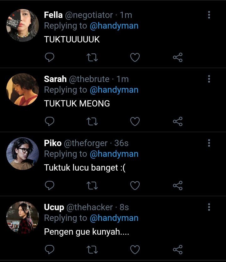 H4CKFORGER's tweet photo. Tanggapan warga https://t.co/A9y6rBjeKu