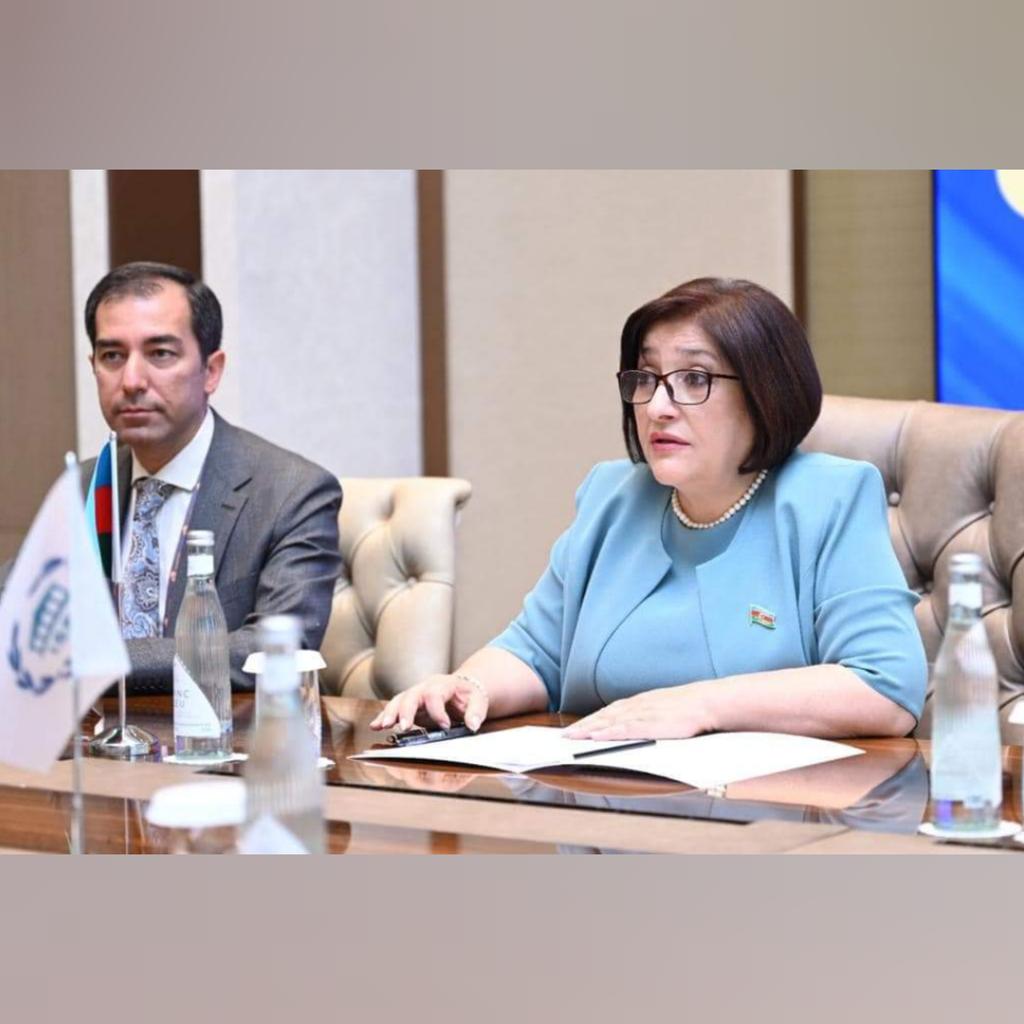 Ilkin__mm's tweet photo. At the 14th Summit of Women Speakers of Parliament. Tashkent, Uzbekistan https://t.co/0WHHze9oVY