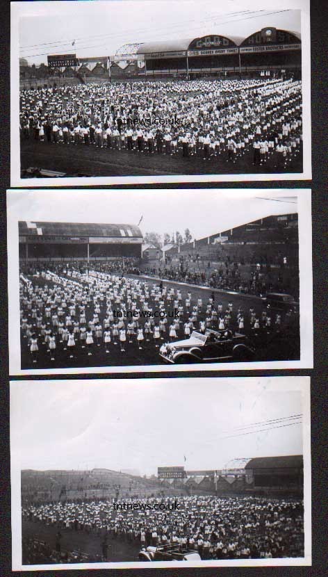 Remembering The Queen:

In June 1951, the then Princess Elizabeth, witnessed a huge Physical Training Display at Villa Park.

2,400 kids from 150 schools took part in the event. 

Anyone remember being there?