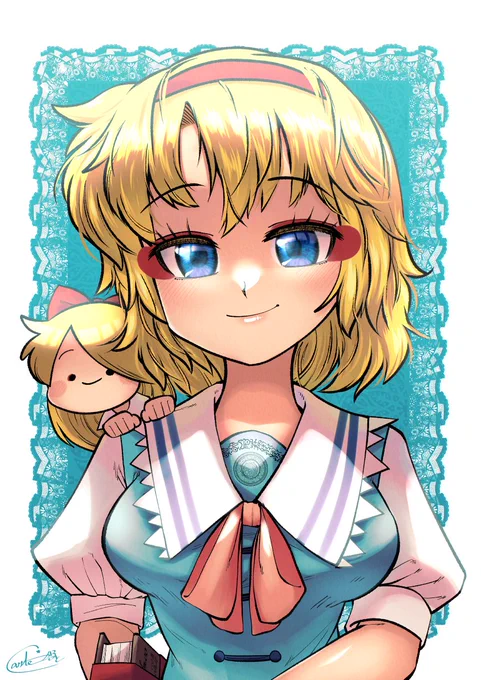 にっこりアリス😊
#アリス・マーガトロイド 