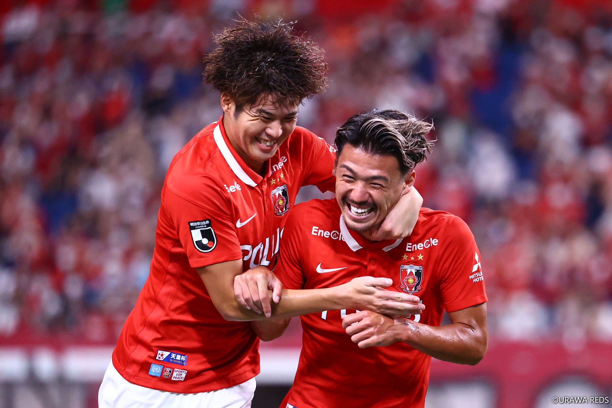 知念 哲矢 強い気持ちを持って挑んだ試合でした 声出し応援 すごくパワーを貰えました まだまだ改善する所は沢山ありましたが J1初ゴールを決める事が出来てよかったです 勝ち続けましょう あきありがとう 浦和レッズ 埼玉スタジアム02