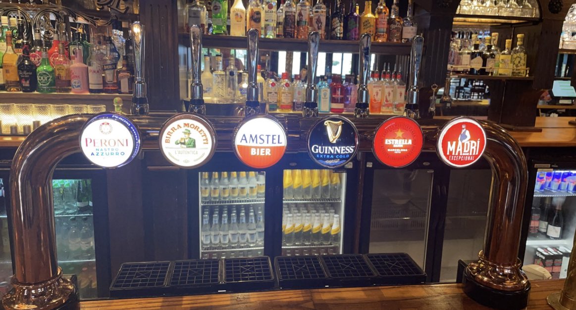 PintsDrank's tweet photo. After showing you a serious contender of the worst set of taps last week, here’s a solid line up 

If you had to replace one tap and bring in another which would it be an why? https://t.co/LQCmmx8V0y