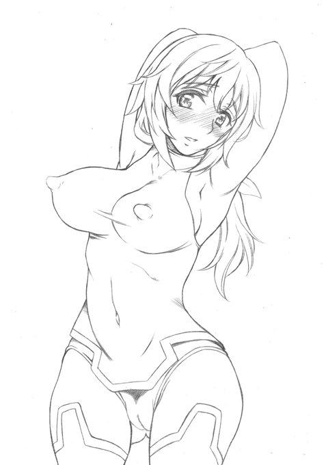 過去絵再掲
『IS-インフィ二ット・ストラトス』より
シャルロット・デュノアさんです。 