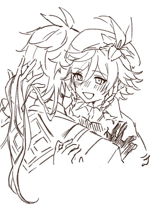 らくがきも色々描いた…!!!! 
