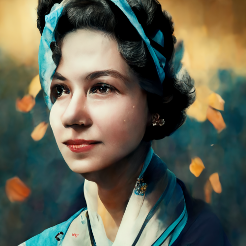 MetaartTuned's tweet photo. AI digital art of Queen Elizabeth II, very realistic.

#nfts #nftart #nfts #nftsstories #digitalart #media #rich #investors #asset #arts #artes #artofinstagram #paint #paintings #queenelizabeth #nftsystem https://t.co/eiA1UWDmte