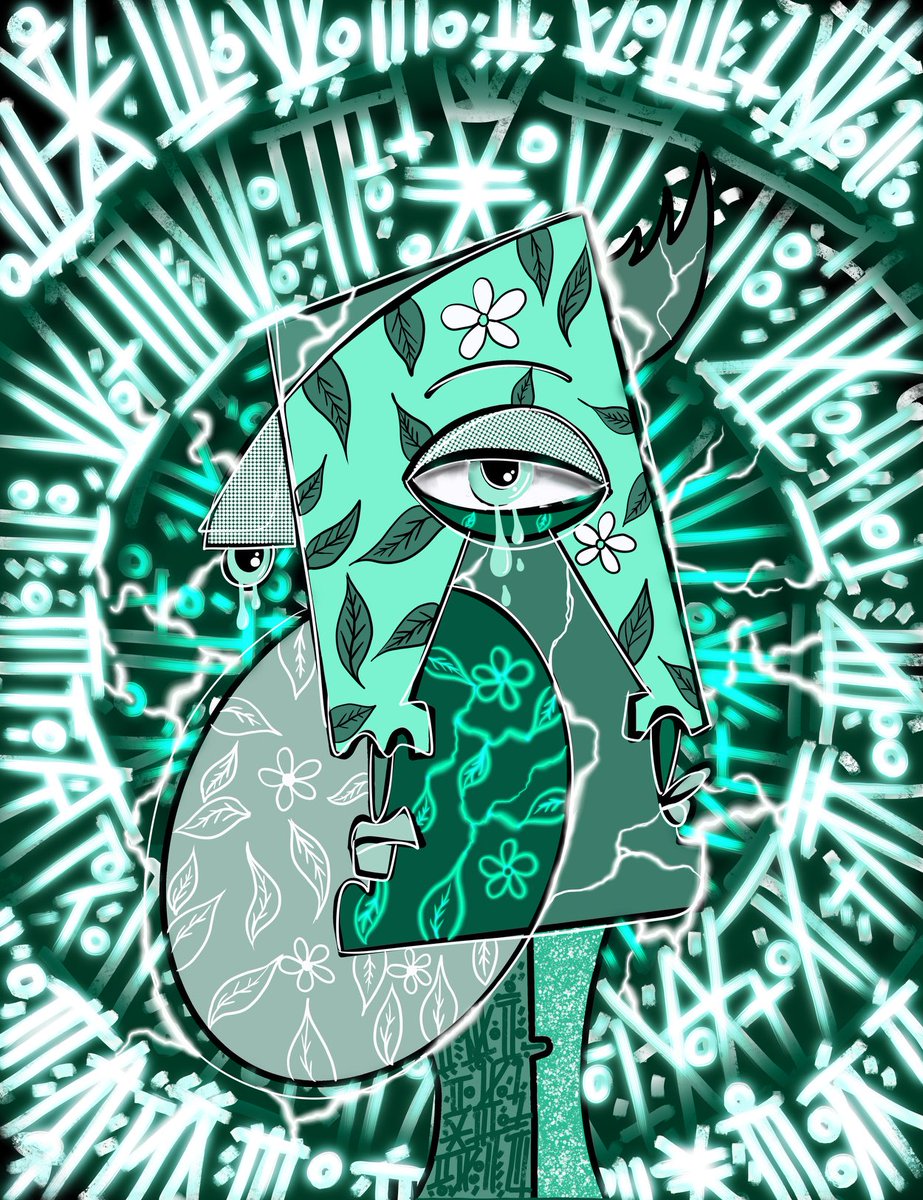 My friend and an incredible talent in the #NFTCommumity MannyLinx made an exceptional piece for the <a href="/TheStoicsNFT/">The Stoics by Gabe Weis</a>!!! Hope you are ready to see all of the 1/1’s in the collection. Please give Manny a follow!