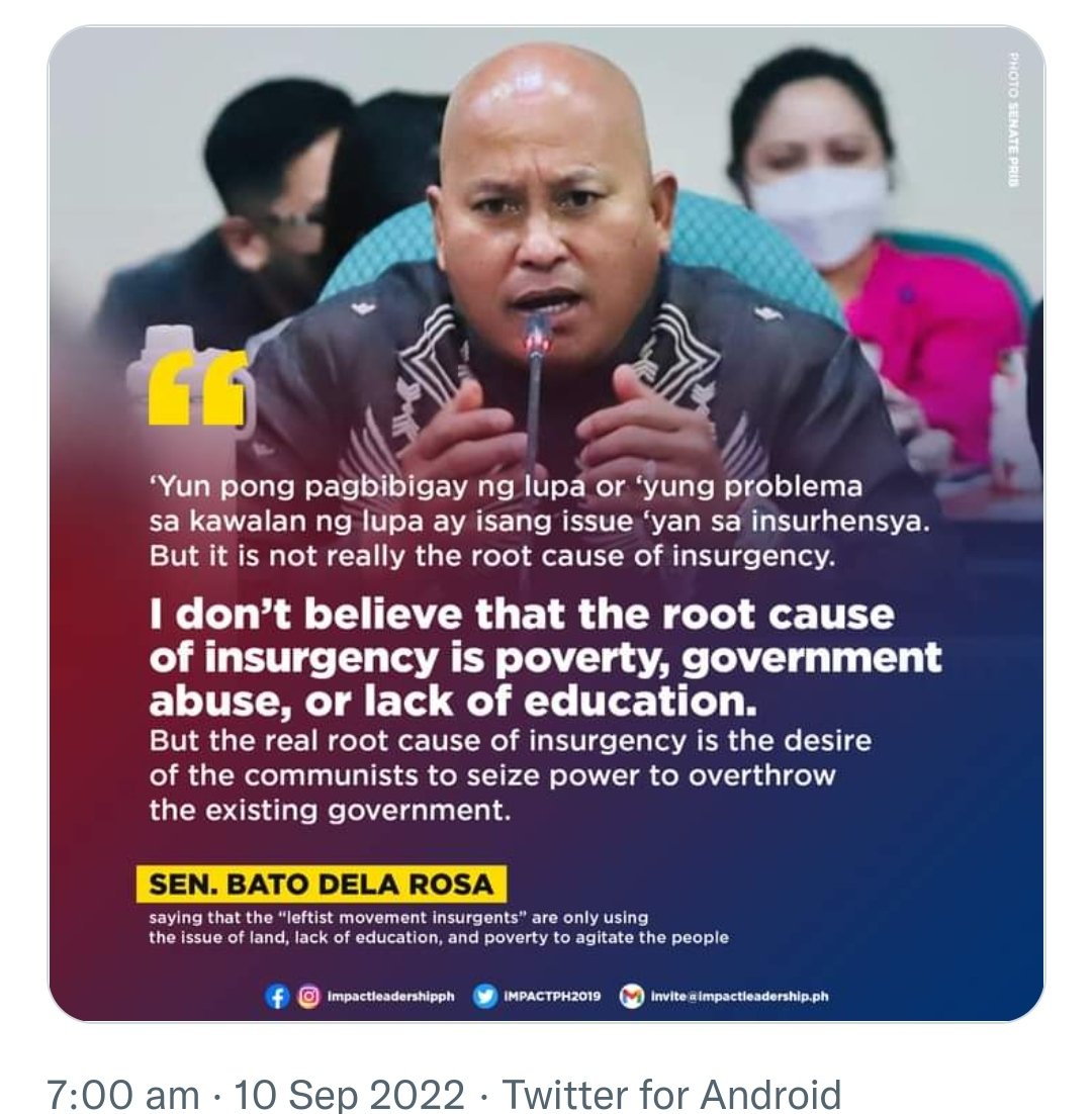 GraceEverlast's tweet photo. @senatePH @ntfelcac
@ParladeJr @GenEsperon
@TeamAFP @PastorACQ
@attyharryroque @dndphl
@indaysara @opgovph
#CPPNPATerrorist Wakasan
#PilipinasMuna
#EndCPPNPANDF Terrorism
#NTFELCAC
๐ธCTO https://t.co/8viEvUJy8o