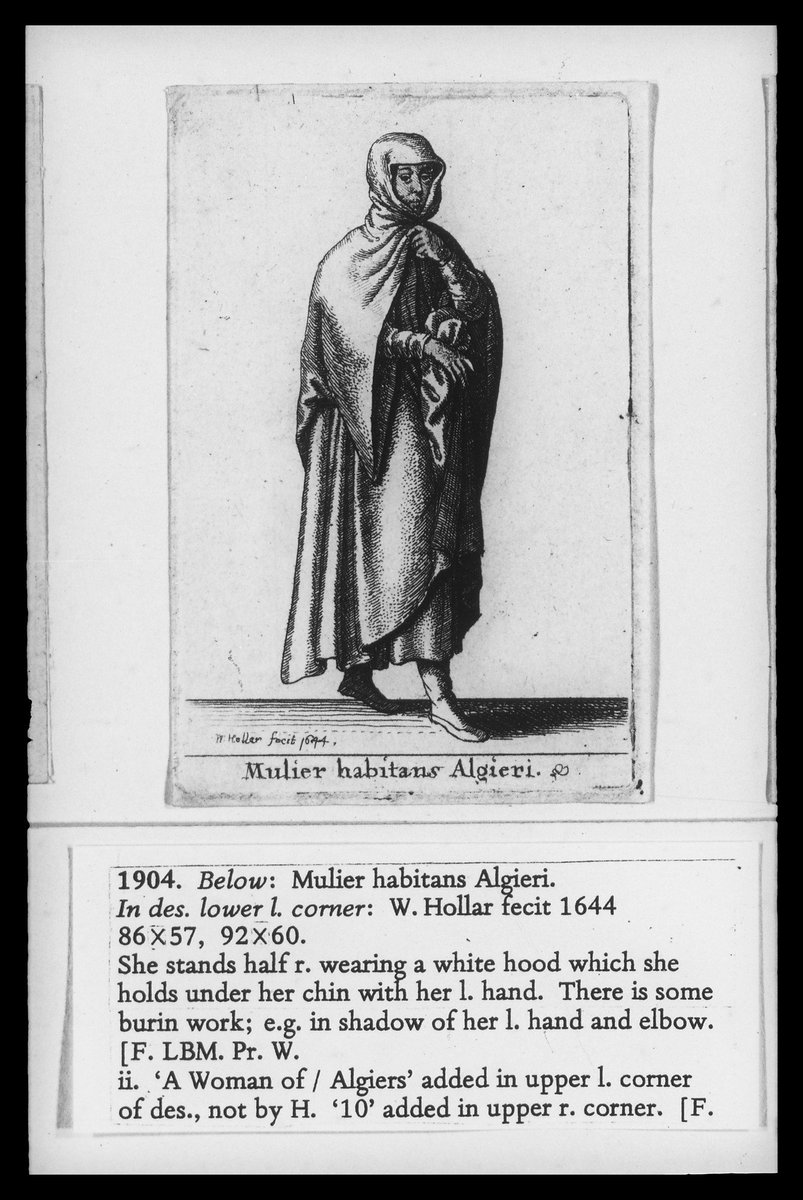 LaDjazairiya's tweet photo. Mulier habitans #Algieri 1644
She stands half r. wearing white hood which she holds under her chin with l.hand. Ther is some burin work. eg. in shadow of l.hand & elbow. 1s state
@RCT
#AlgerianHeritage #Algeria ❤️ 🇩🇿 https://t.co/iSw2GjEVsE