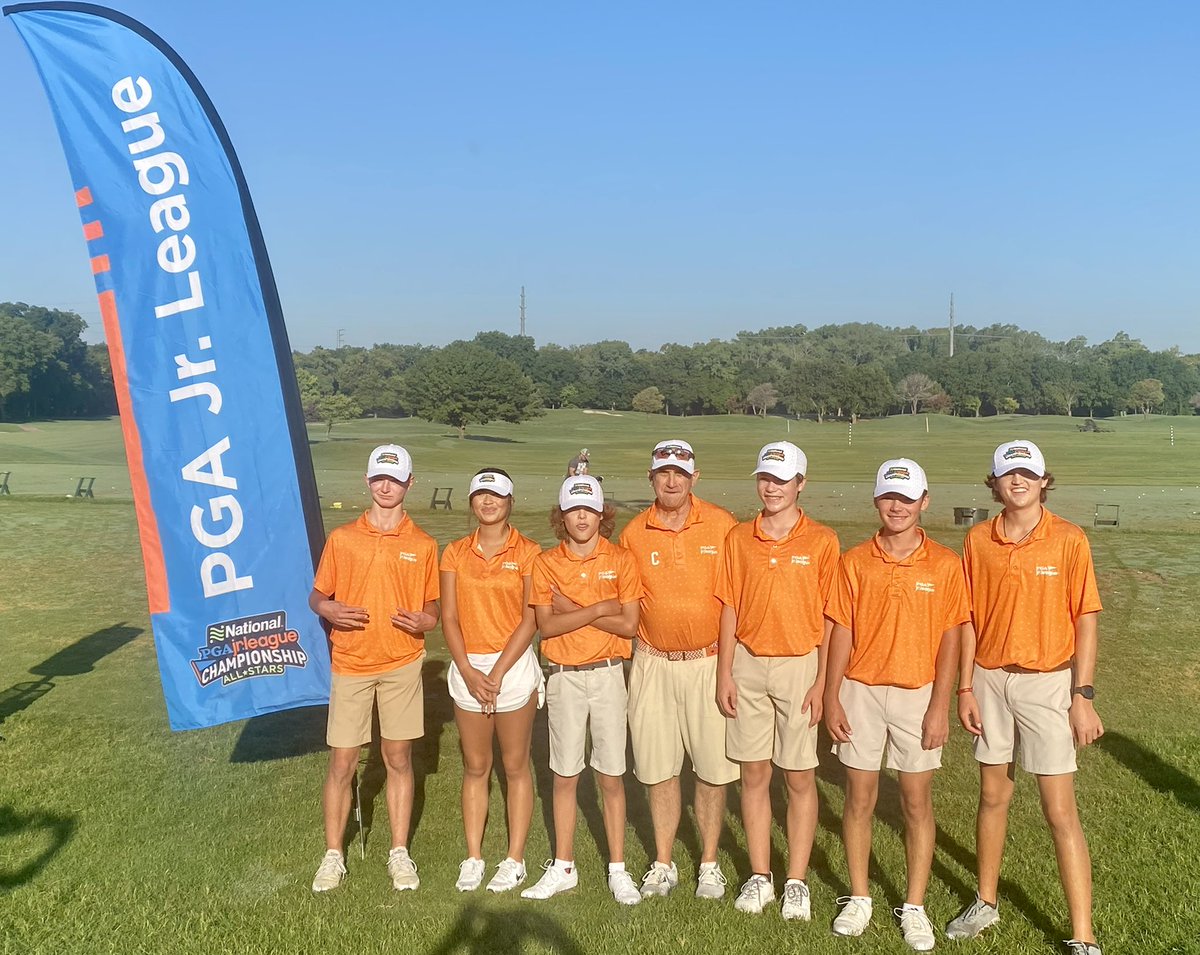 srpgapro's tweet image. Today, this team goes where no other Eagles team has gone. In the final four quest for PGA Jr League Regional Championship. Let’s gooooooo!