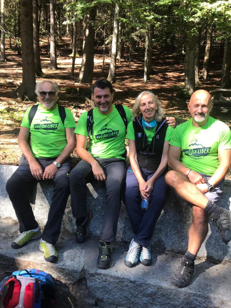 CAI150's tweet photo. 📷Mattinata di escursioni al raduno nazionale di #escursionismoadattato: joëlette,accompagnatori ed escursionisti con mobilità ridotta hanno percorso un itinerario sui pendii del Moncucco all’Alpe Lusentino,mentre i tandem mtb hanno seguito la pista ciclabile lungo il fiume Toce. https://t.co/tAvFTCiEhc