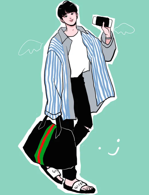 #このタグを見た人は推しの初描きと現在の絵を載せる 全然いっしょで草 