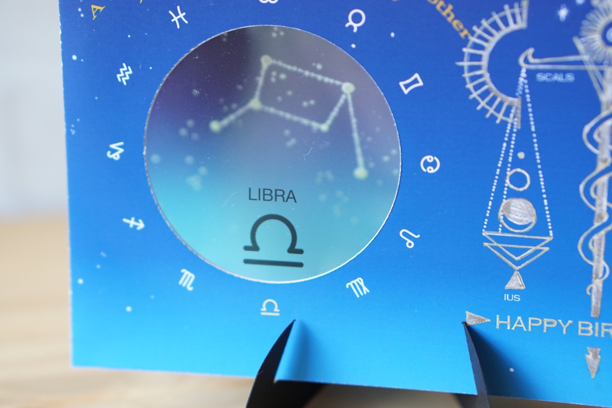 lunacrafthouse's tweet photo. 次の星座のてんびん座のバースデーカード作成中です。
#handmade #Luminous #birthdaycard #HBD #Zodiacsign #LIBRA #SCALS #messagecard #ハンドメイド #蓄光 #バースデーカード #星座 #てんびん座 #メッセージカード https://t.co/3PPFNseaYz