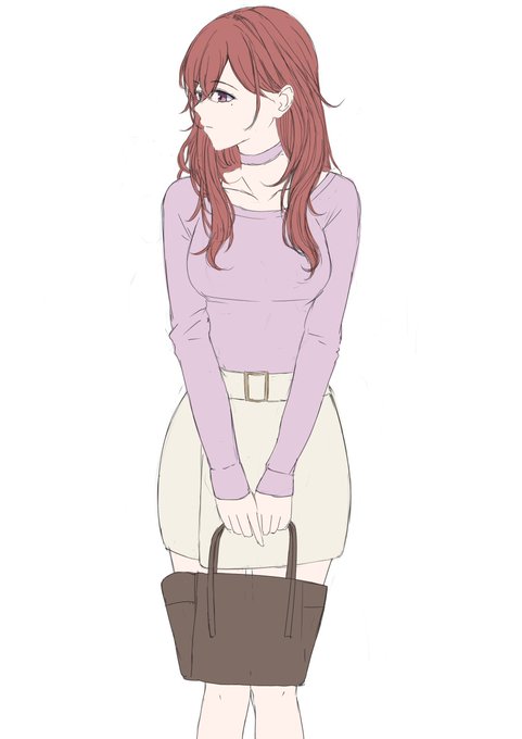 ロング円香私服 